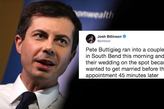 Pete Buttigieg Officiated A Wedding At The Last Minute For These