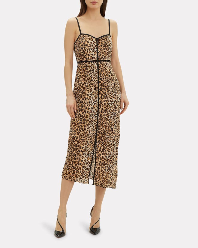 Abir Leopard Dress