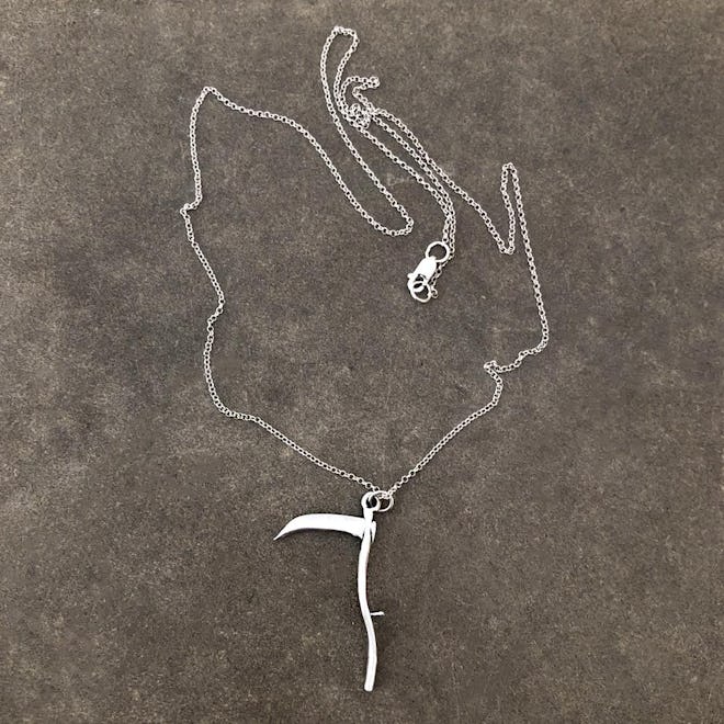 Tiniest Scythe Necklace