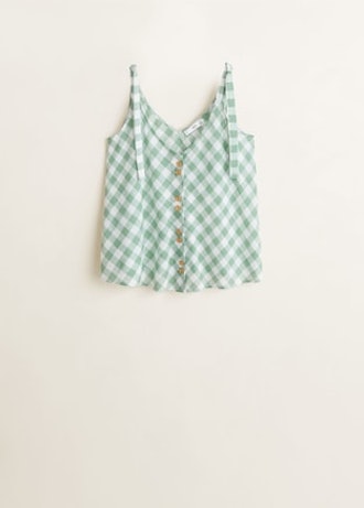 Bows Buttoned Top 