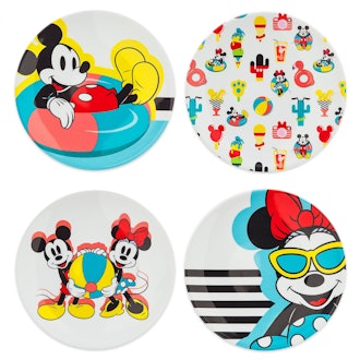 Mickey and Minnie Mouse Plate Set - Disney Eats