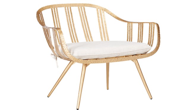 Gala Gold Lounge Chair