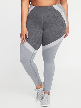 High-Rise Color-Block Elevate Compression Leggings