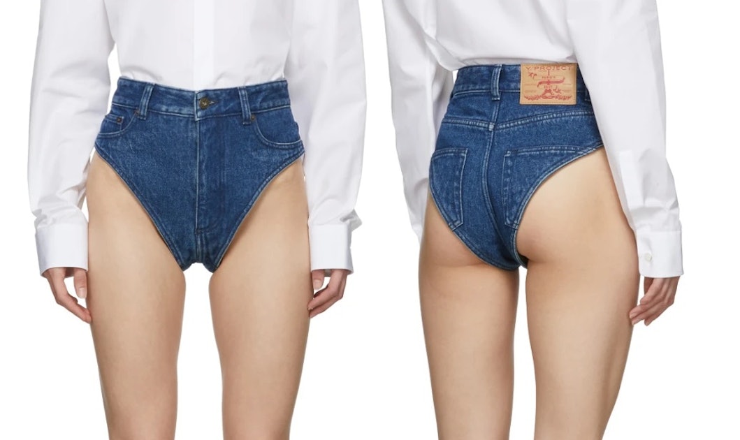 Y/Project Made $300 Denim Panties Because Fashion