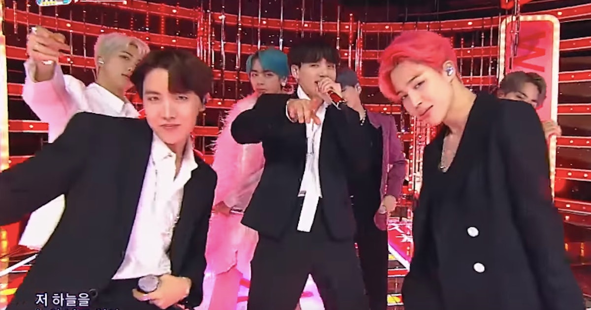 The Videos Of Bts' 'Inkigayo' Performances Of 