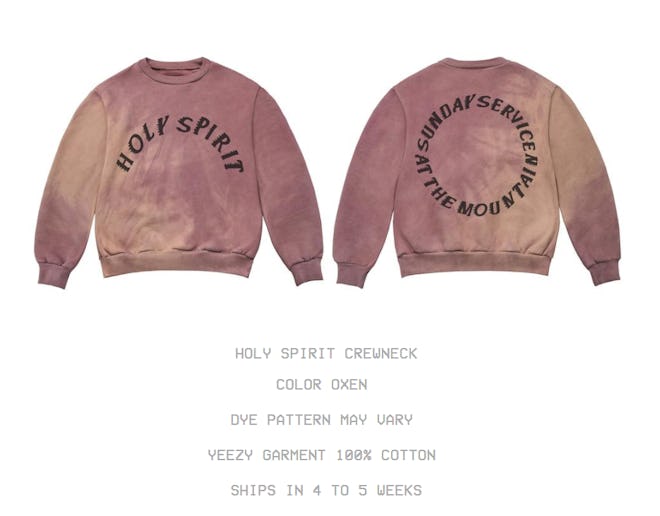 Holy Spirit Crewneck