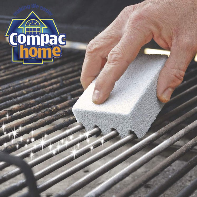 Compac's Magic-Stone Grill Cleaner Scrub