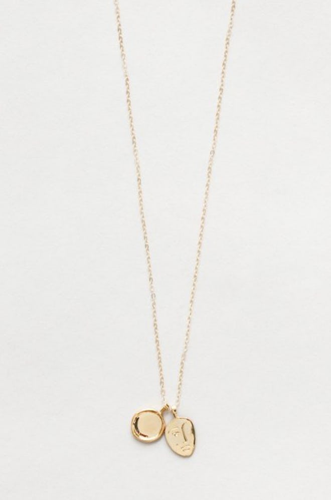 Margerite Necklace in Gold