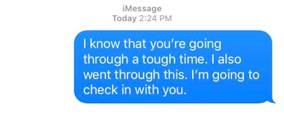 A text to send to a grieving friend.
