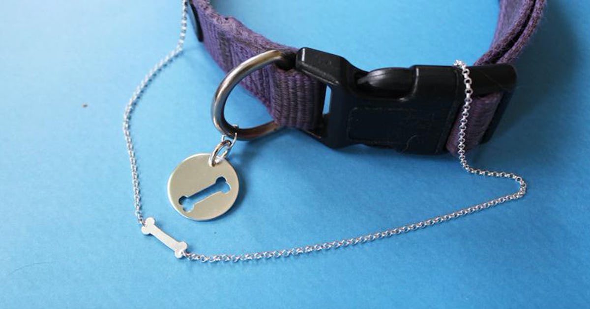Dog and top human bff necklace