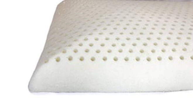OrganicTextiles Slim Natural Latex Pillow