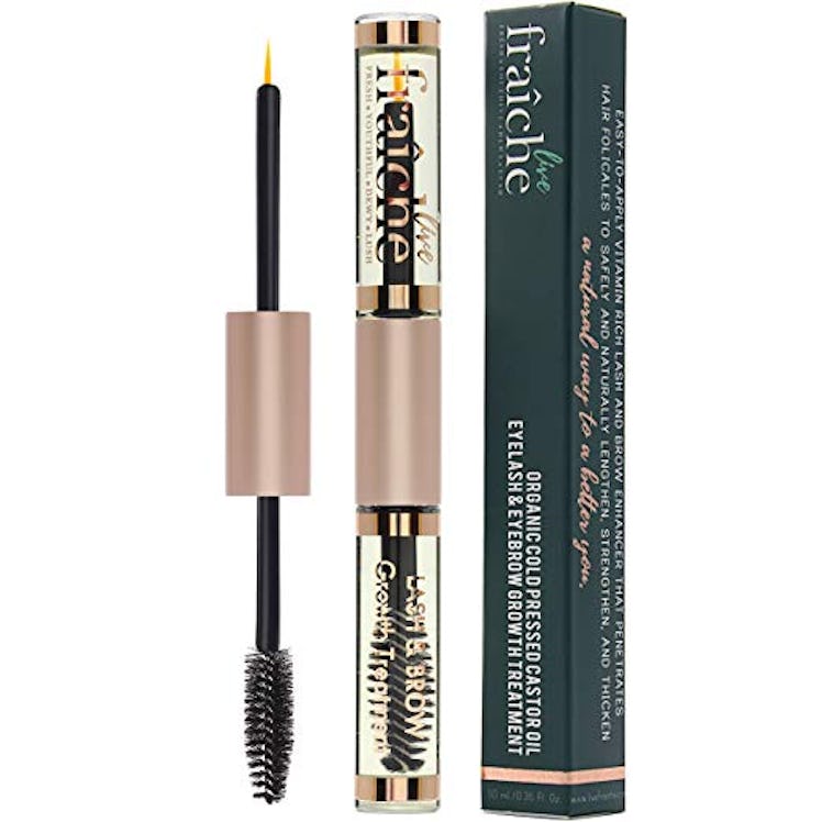 Live Fraîche Organic Eyelash & Eyebrow Growth Serum (0.35 Ounces)