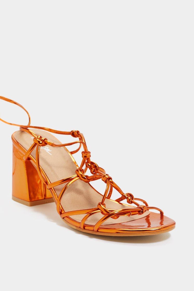 Knot a Lot to Ask Strappy Tie Sandals