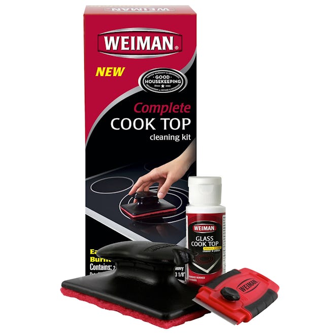 Weiman Complete Cooktop Cleaning Kit (3 Pieces)