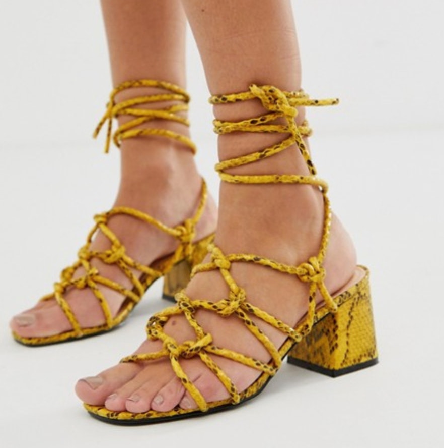 20 Strappy Heeled Sandals That Are Cute 