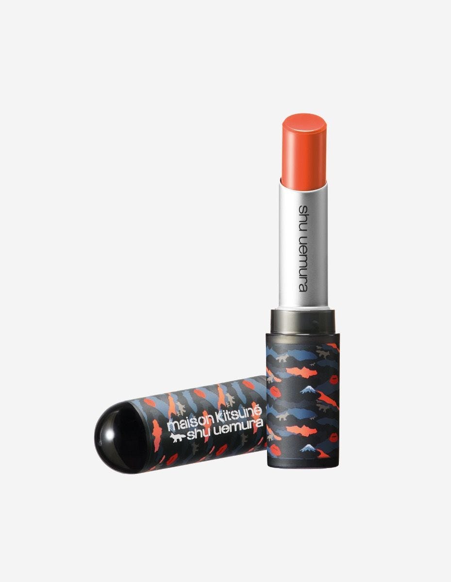 Maison Kitsune's Shu Uemura Collab Brings The Camo Trend To Your