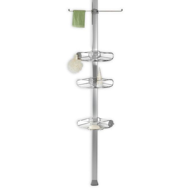 simplehuman® Stainless Steel Tension Shower Caddy