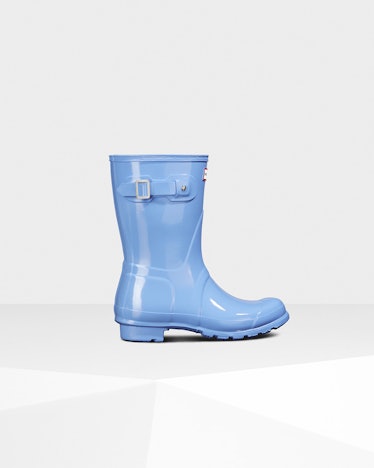 Women's Original Short Gloss Rain Boots: Vivid Blue