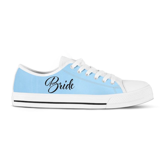 Something Blue Bridal Sneakers