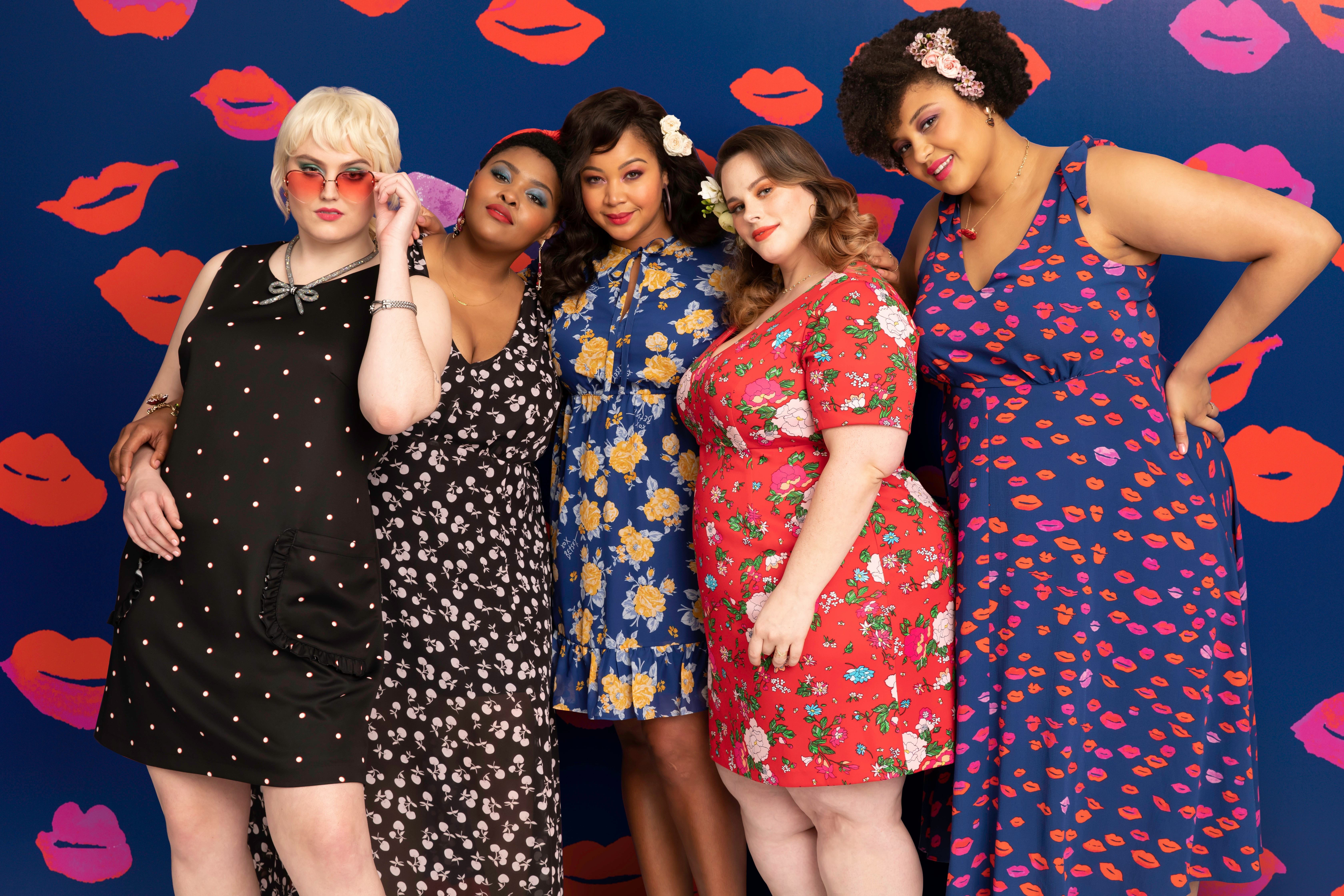 betsey johnson plus size dresses