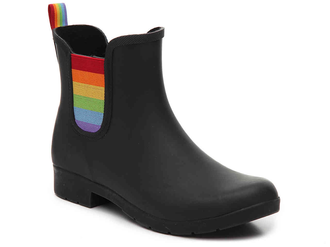 womens rainbow rain boots