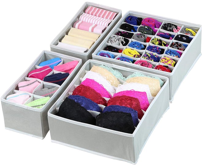 Simple Houseware Closet Organizer Drawer Divider