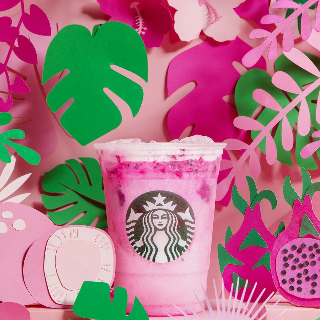 Mango Dragon Fruit Starbucks Refreshers