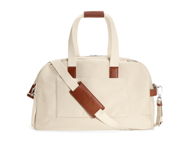 The Weekender in Natural Canvas