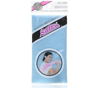 Salux Nylon Japanese Beauty Skin Bath Wash Cloth (3 Pack)