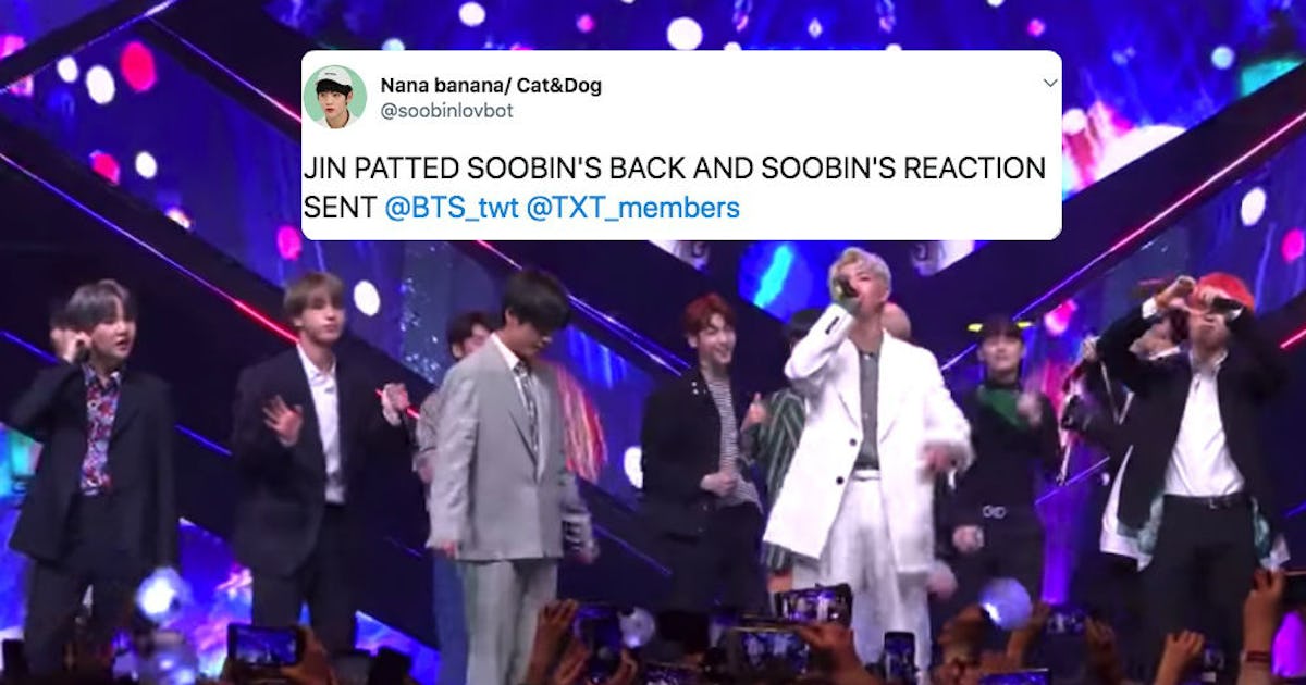 The Video Of Bts Txt Performing Boy With Luv Together On M Countdown Is Too Wonderful