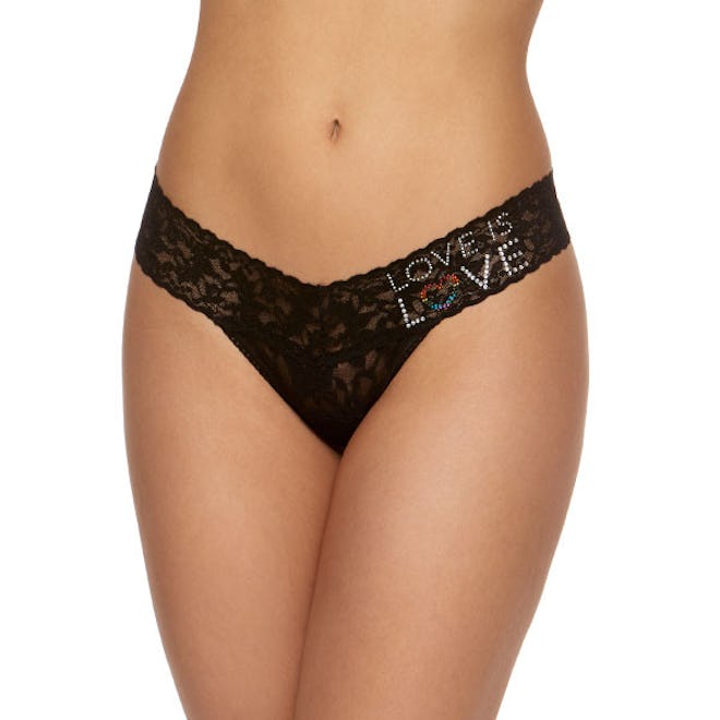 Love is Love Low Rise Thong