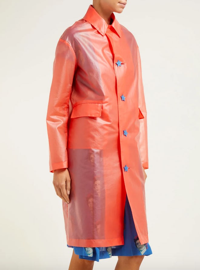 The Clear Jacket Trend Is The Best Way To Show Off A Really Good Outfit