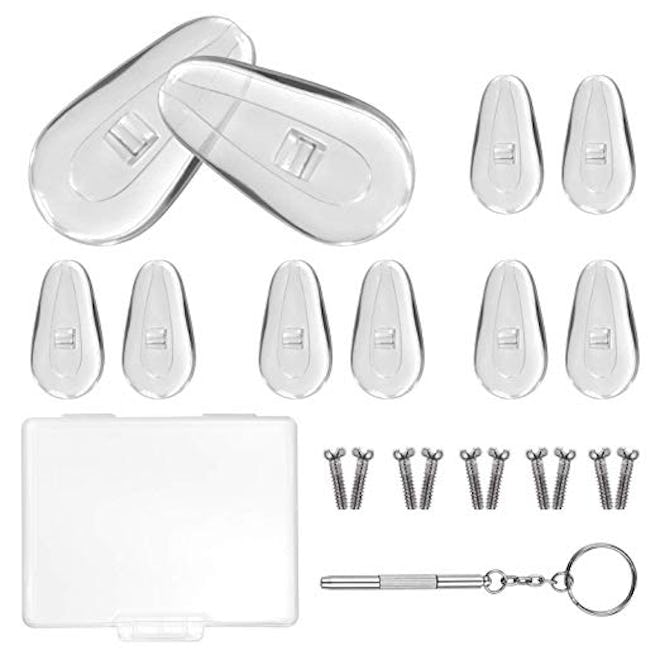 YR Soft Silicone Air Nose Pads and Tools (5 Pairs)