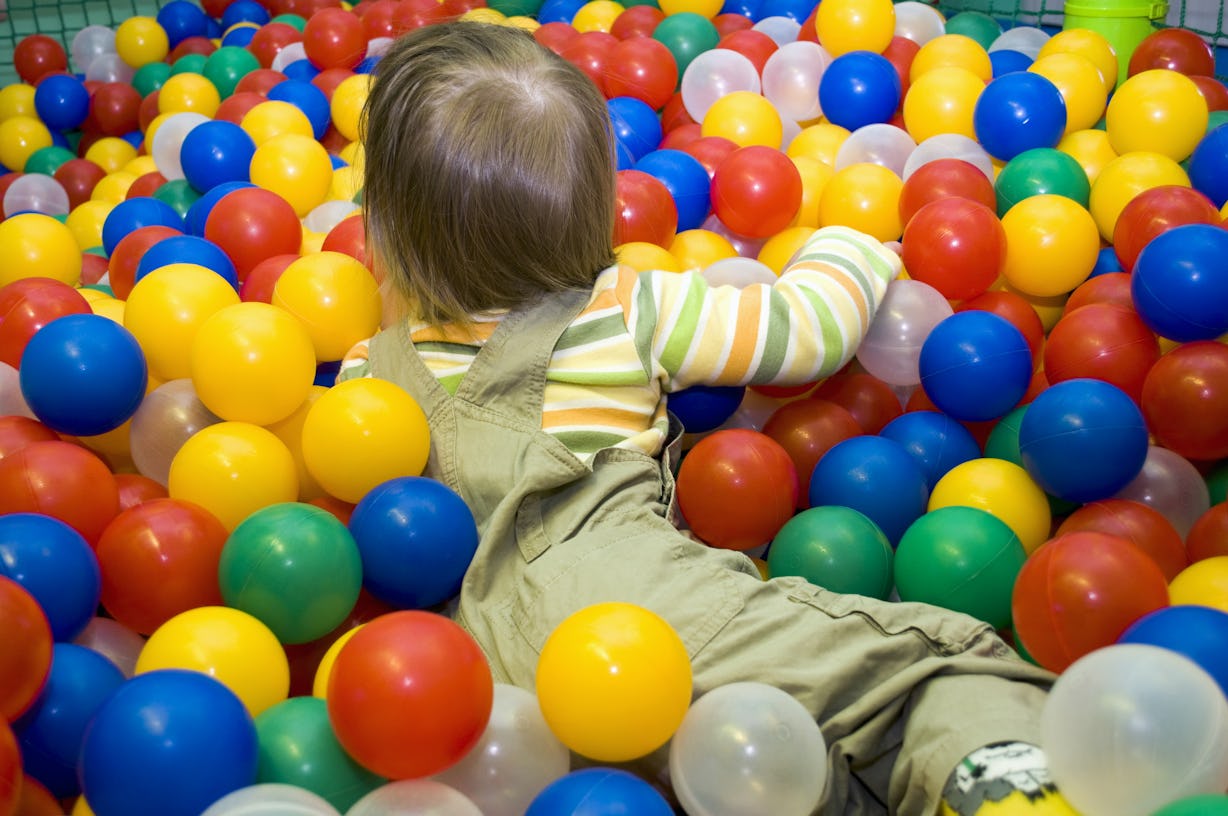 Ball Pits Can Contain Lots Of Germs & Bacteria That Could Make Your Kid Sick, Study Finds, But