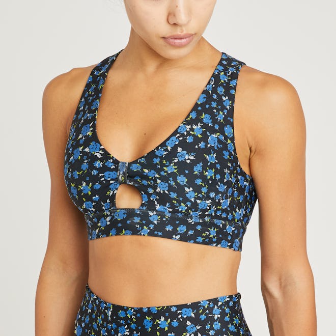 Floral Knot Front Bra