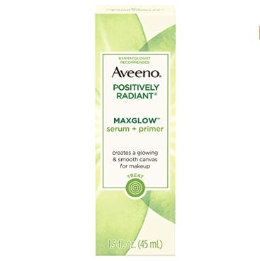 Aveeno Positively Radiant MaxGlow Serum And Primer