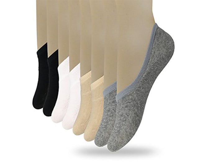 Eedor Thin No-Show Socks (8-Pack)