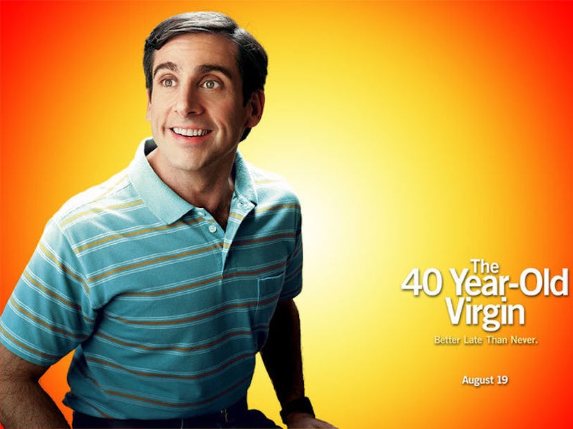 Poster for The 40 Year-Old Virgin 