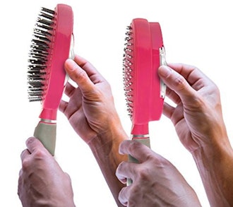 Qwik-Clean Self Cleaning Hair Brush