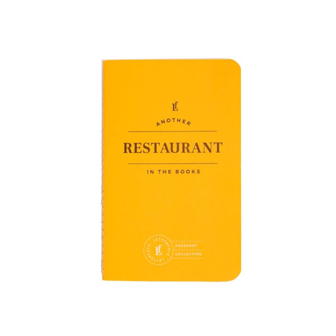 Restaurant Passport Journal