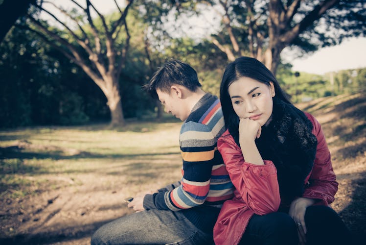 An emotionally closed off person isn't ready to be vulnerable in a relationship.