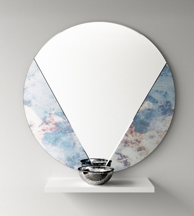 Mirror CO-OP Art Deco Antiqued Mirror