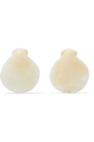 Dinosaur Designs Shell resin earrings