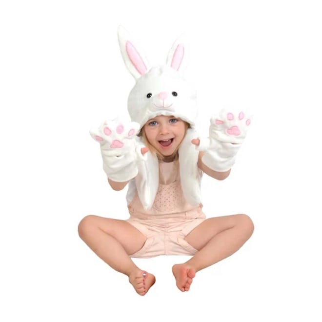 Bunny Hat & Glove Set