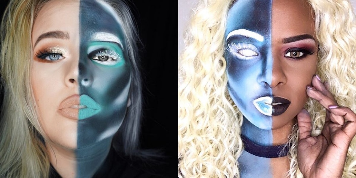 Inverted X-Ray make-up challenge 