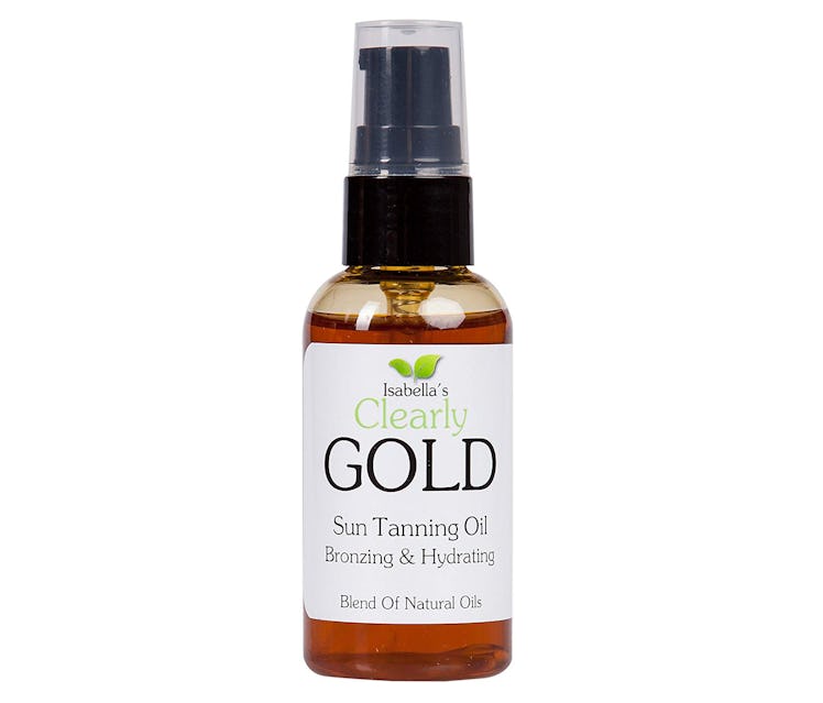 Isabella's Clearly Gold Sun Tanning Oil