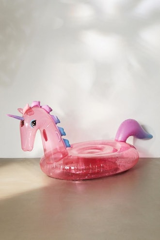 FUNBOY Pink Glitter Unicorn Pool Float