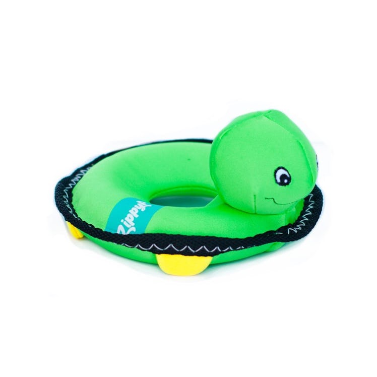 ZippyPaws Floaterz Turtle Squeak Toy