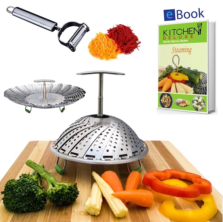 Kitchen Deluxe Vegetable Steamer Basket