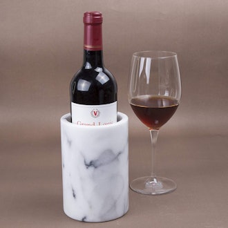 Creative Home White Marble Wine Cooler